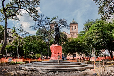 El orgullo de transformar al Parque Bolívar