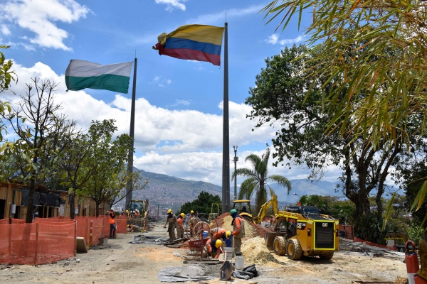Avanza la transformación de uno de los íconos de Medellín: el Cerro Nutibara
