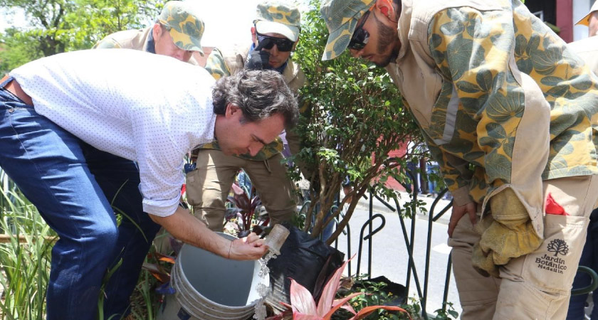 El centro estrena Corredor Verde en la calle Argentina