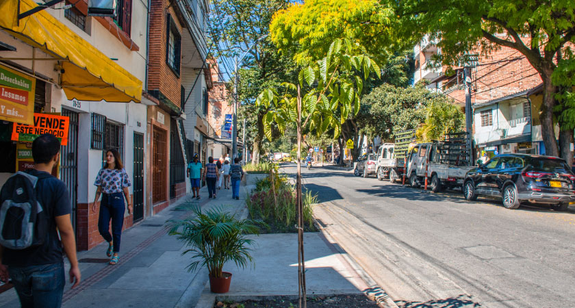 belen estrena un nuevo corredor peatonal