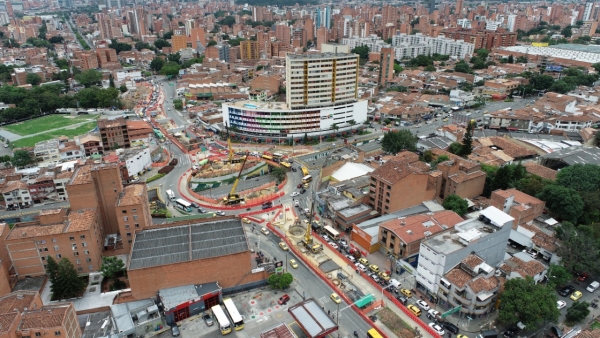 La calle San Juan tendrá cierre total de la calzada norte por obras del intercambio vial en la avenida 80