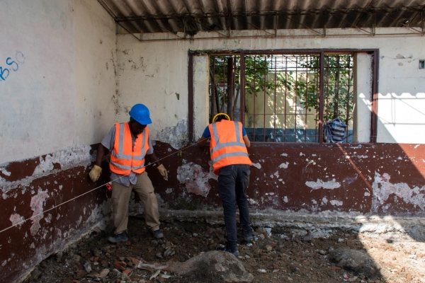 Con la renovación integral de la sede Conrado González Mejía, de Robledo, inician obras de mejoramiento en las I. E. de la comuna 7