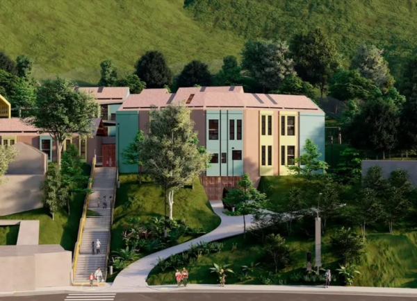 En San Sebastián de Palmitas se construye el primero de los siete nuevos jardines infantiles Buen Comienzo del Plan de Desarrollo Medellín Te Quiere