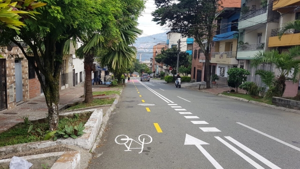 El centroriente de Medellín  contará con más de 2 kilómetros de ciclorruta