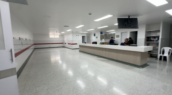 Las obras de mejoramiento en la Unidad Hospitalaria de Manrique superan el 80 %
