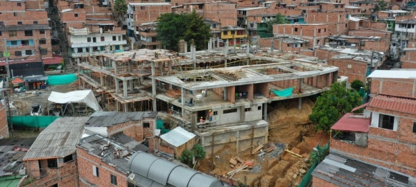 Las obras del jardín infantil Buen Comienzo Loreto llegan al 50 %