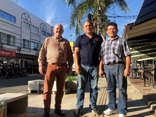 Nuevos liderazgos tienen hoy renovado el corredor peatonal de Suramericana